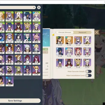 Genshin Impact Accounts Reroll NA|AR 45|3 Limited + 3(*5 Weapon)|Columbina+Sign,Sigewinne,Emilie|Sunny Morning Sleep-In|Male