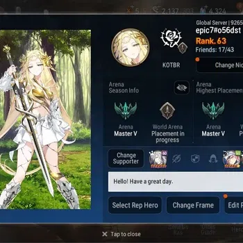 Epic Seven Accounts Mid-Tier Global Unverif | 11 ML (LOTScales,RO Light,Harsetti,NC Landy,Beliana,Etc)|SS 4.3K|Stigma 10.5K
