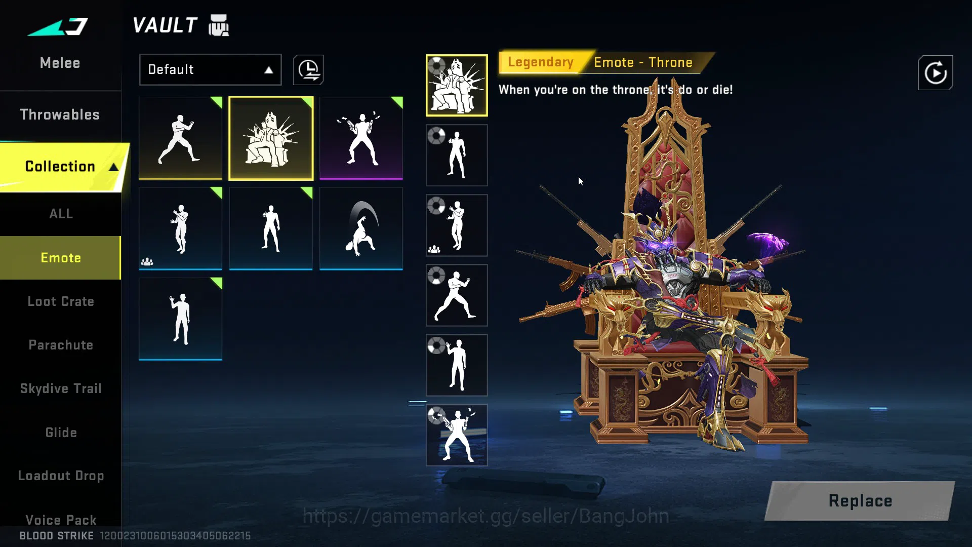 Blood Strike Accounts ASIA |ETERNAL=ZERO|ULTRA=KATYA,ORIGIN-12,MCX|MORE  image 16