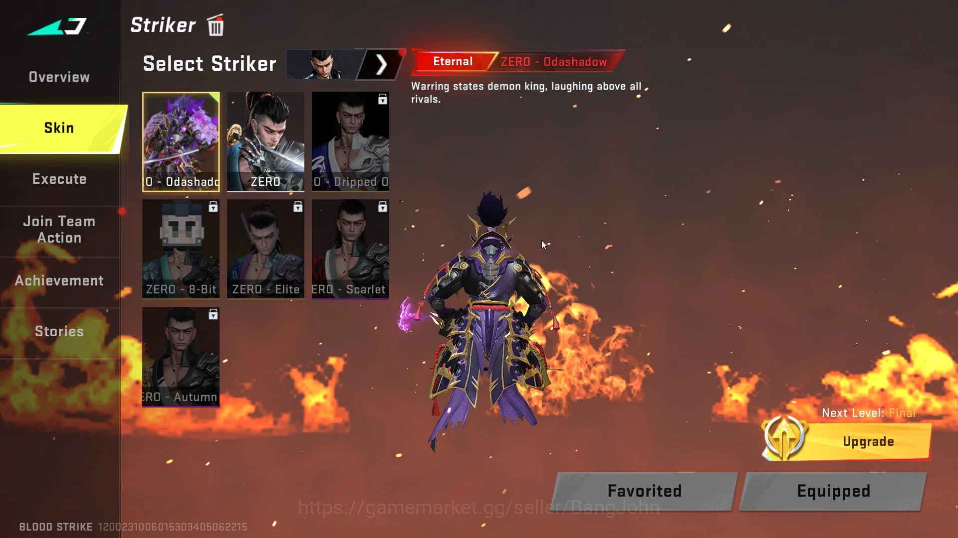 Blood Strike Accounts ASIA |ETERNAL=ZERO|ULTRA=KATYA,ORIGIN-12,MCX|MORE  image 20