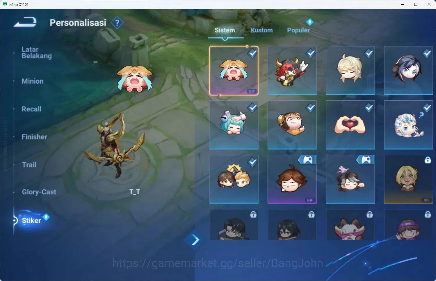 Honor of Kings Accounts Global | 40H 22S | 2 LGD (Zilong+Yao), EVENT Aldou image 8