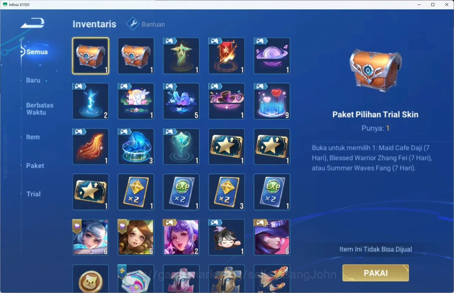 Honor of Kings Accounts Global | 40H 22S | 2 LGD (Zilong+Yao), EVENT Aldou image 9