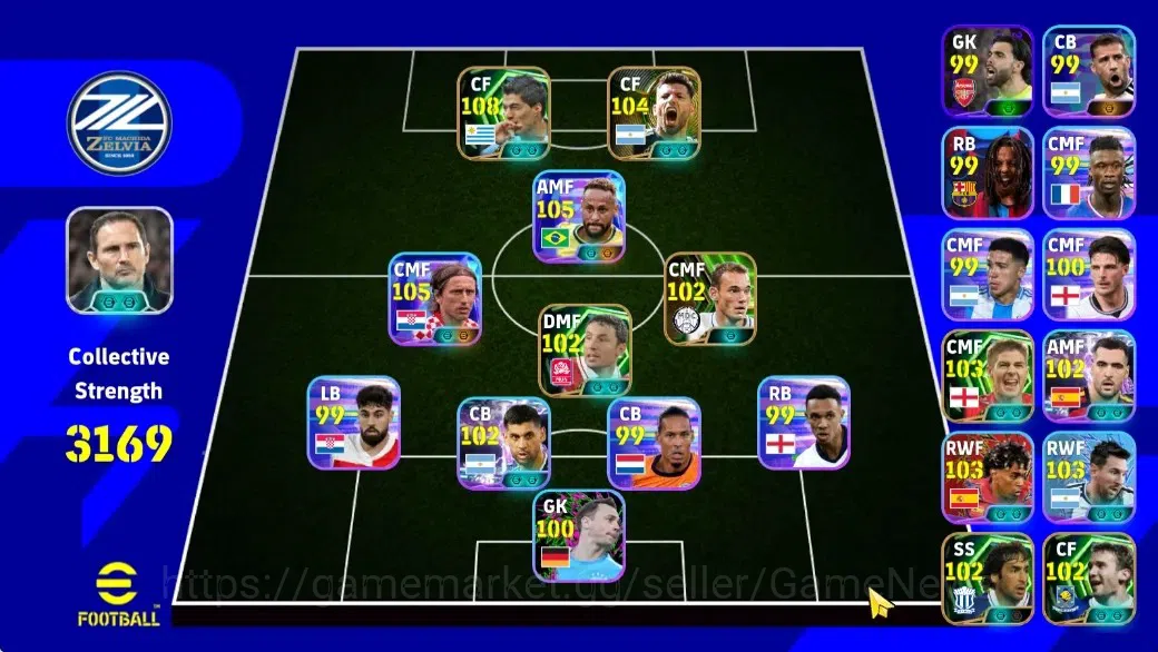 eFootball Accounts Legends & Iconic Players Android|8 Epic Luis Suarez,Sergio Aguero,Steven Gerrard,Wesley Sneijder Etc|11 1