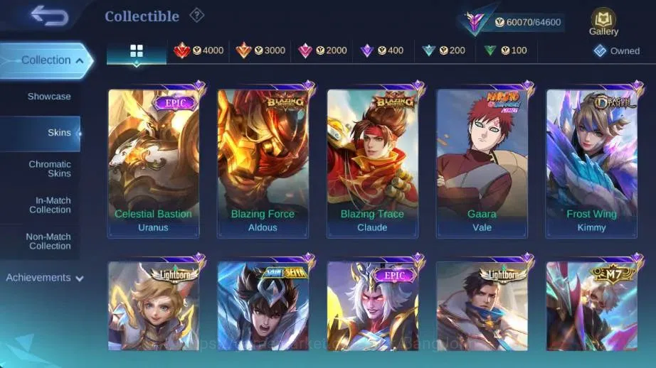 Mobile Legends: Bang Bang Accounts Global Hero 132 Skin 251|PRIME GR|LBox Irithel|ANN image 12