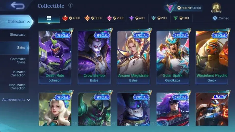 Mobile Legends: Bang Bang Accounts Global Hero 132 Skin 251|PRIME GR|LBox Irithel|ANN image 16