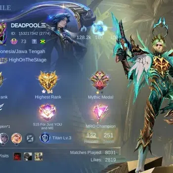 Mobile Legends: Bang Bang Collector Global Hero 132 Skin 251|PRIME GR|LBox Irithel|ANN image 1