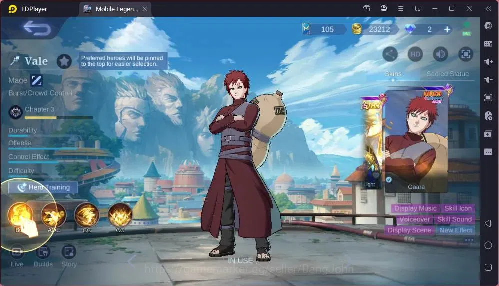 Mobile Legends: Bang Bang Accounts Global |Hero 83|Skin 103|Seasoned|Spongebob Cyclop image 6