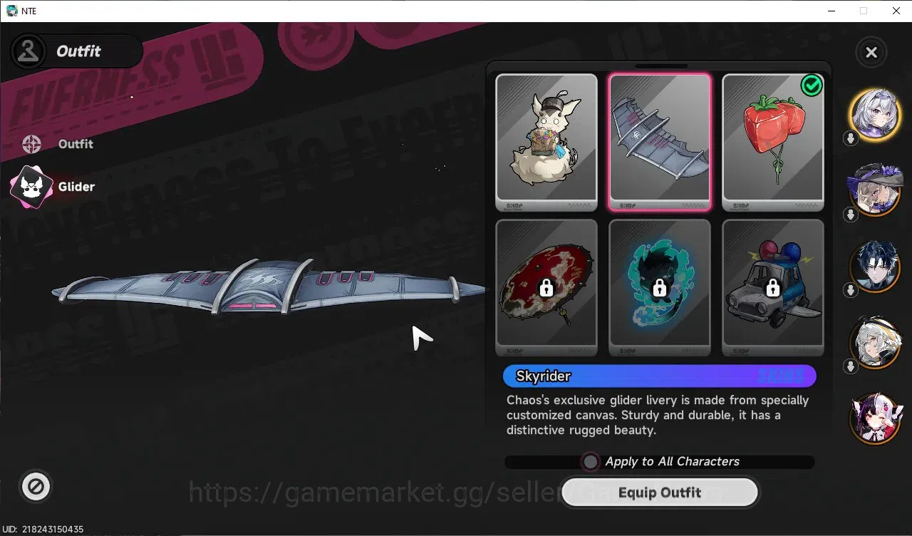 Neverness to Everness Accounts GLOBAL SEA|HL 37|TL 27|8 SSR 3 Limit Chaos,Lacrimo image 14