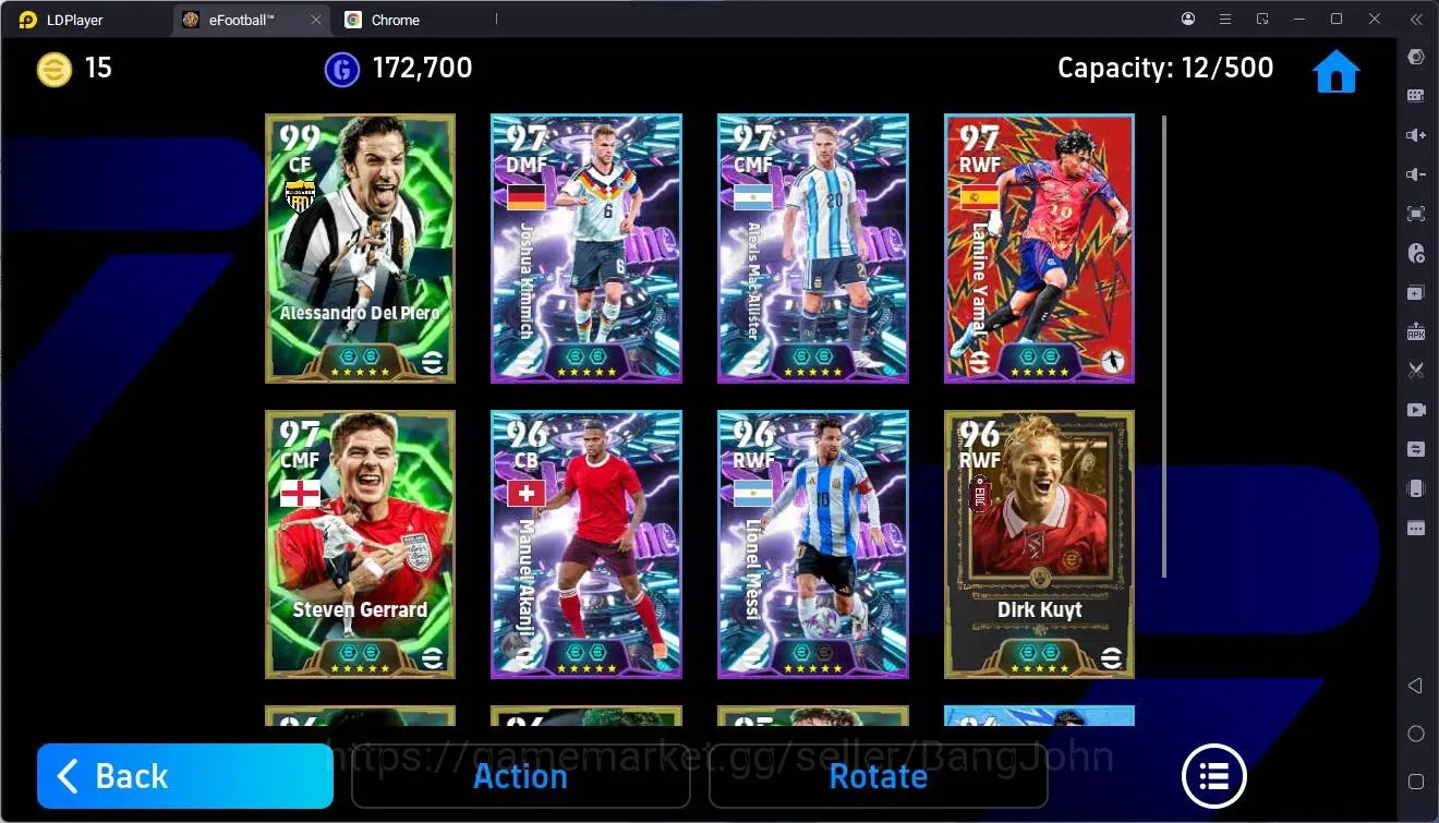 eFootball Accounts Mobile |PW 3120|Epic Del Piero,Gerrard,Kuyt,Nakamu image 4