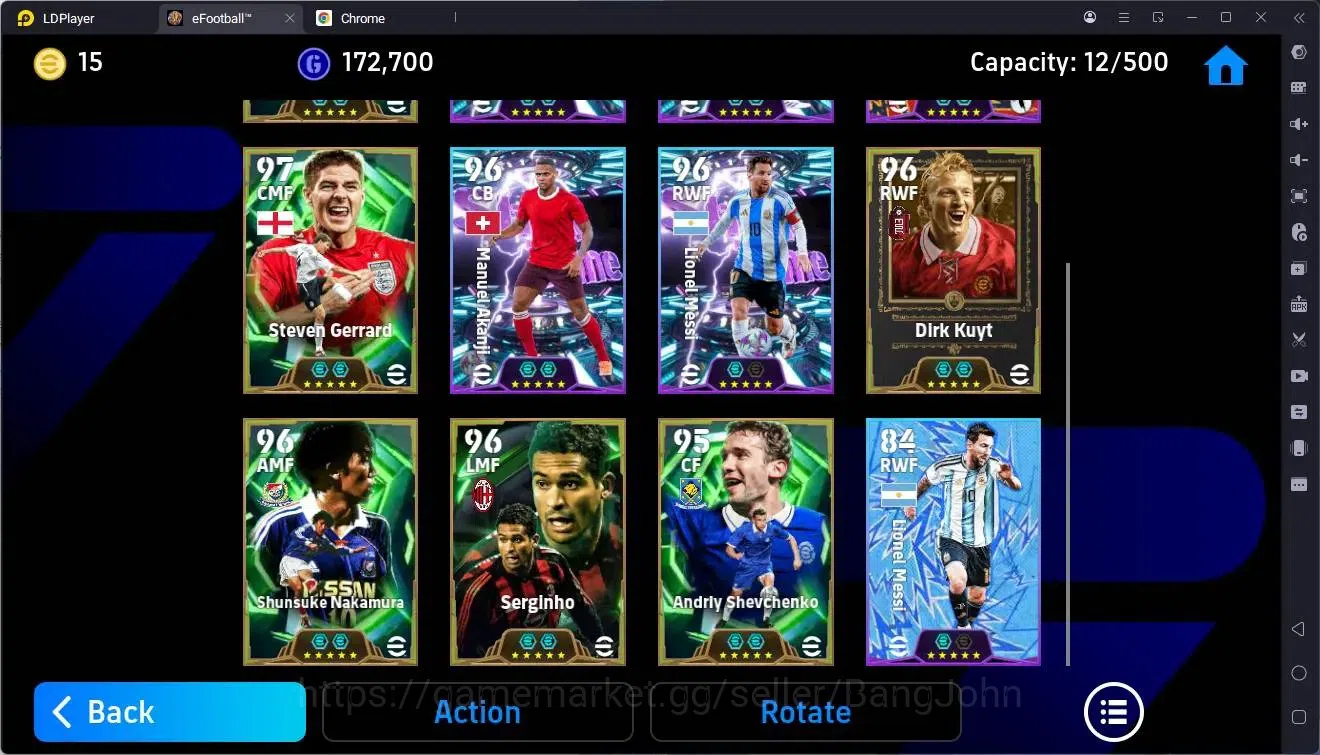 eFootball Accounts Mobile |PW 3120|Epic Del Piero,Gerrard,Kuyt,Nakamu image 5