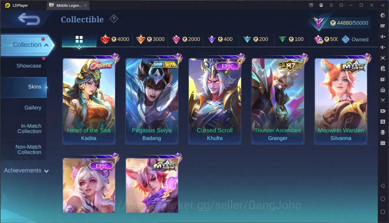 Mobile Legends: Bang Bang Accounts Global|Hero 79|Skin 149|Renowned|MetroZero Ixia|KO image 10