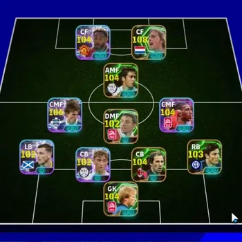 eFootball Accounts Legends & Iconic Players Android|13 Epic Johan Cruyff,Franco Baresi,Oliver Kahn,Raul,J.Zanetti|10 Show