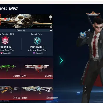 Blood Strike Accounts Collab Skin ASIA|6 Eternal Gun|5 Collab Gun [TR&7DS]|3 Ultra Melee|7 Ultra Striker|Check SS BS3134B