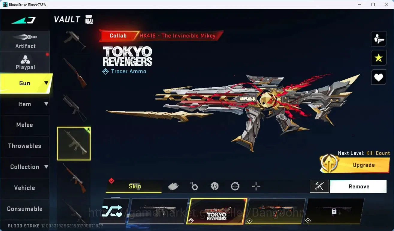 Blood Strike Accounts ASIA | 1 EVO: FAL| 1 ETERNAL | 2 AOT Guns | 1 7DS image 10
