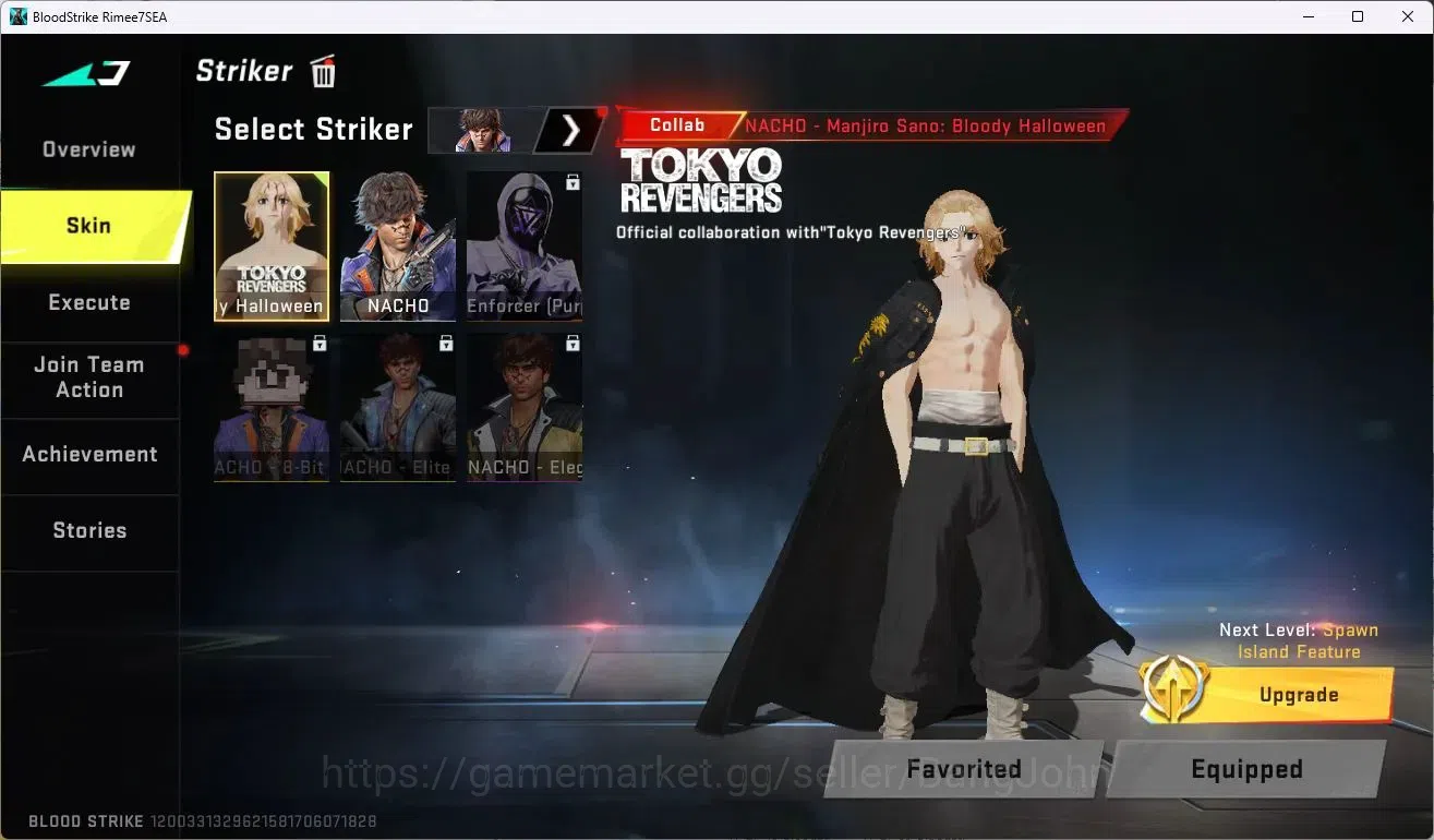 Blood Strike Accounts ASIA | 1 EVO: FAL| 1 ETERNAL | 2 AOT Guns | 1 7DS image 13