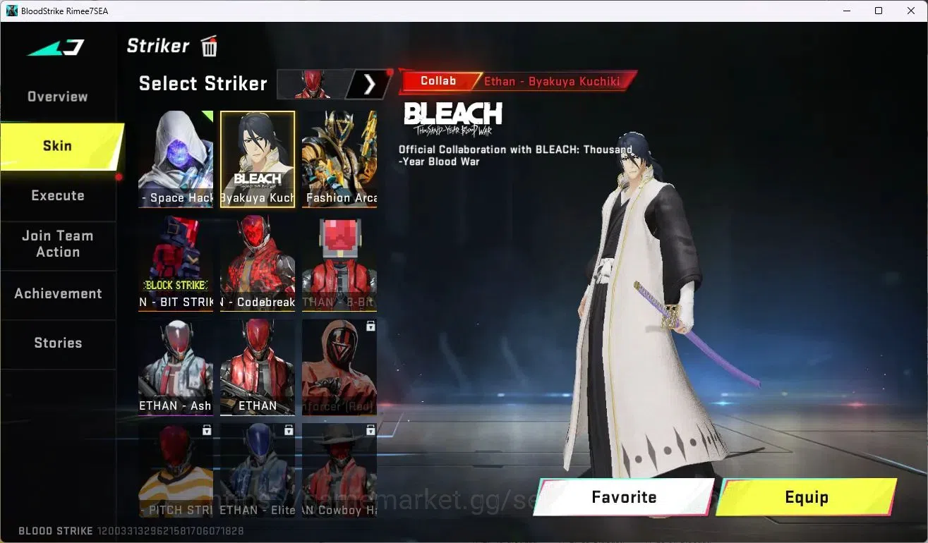 Blood Strike Accounts ASIA | 1 EVO: FAL| 1 ETERNAL | 2 AOT Guns | 1 7DS image 14