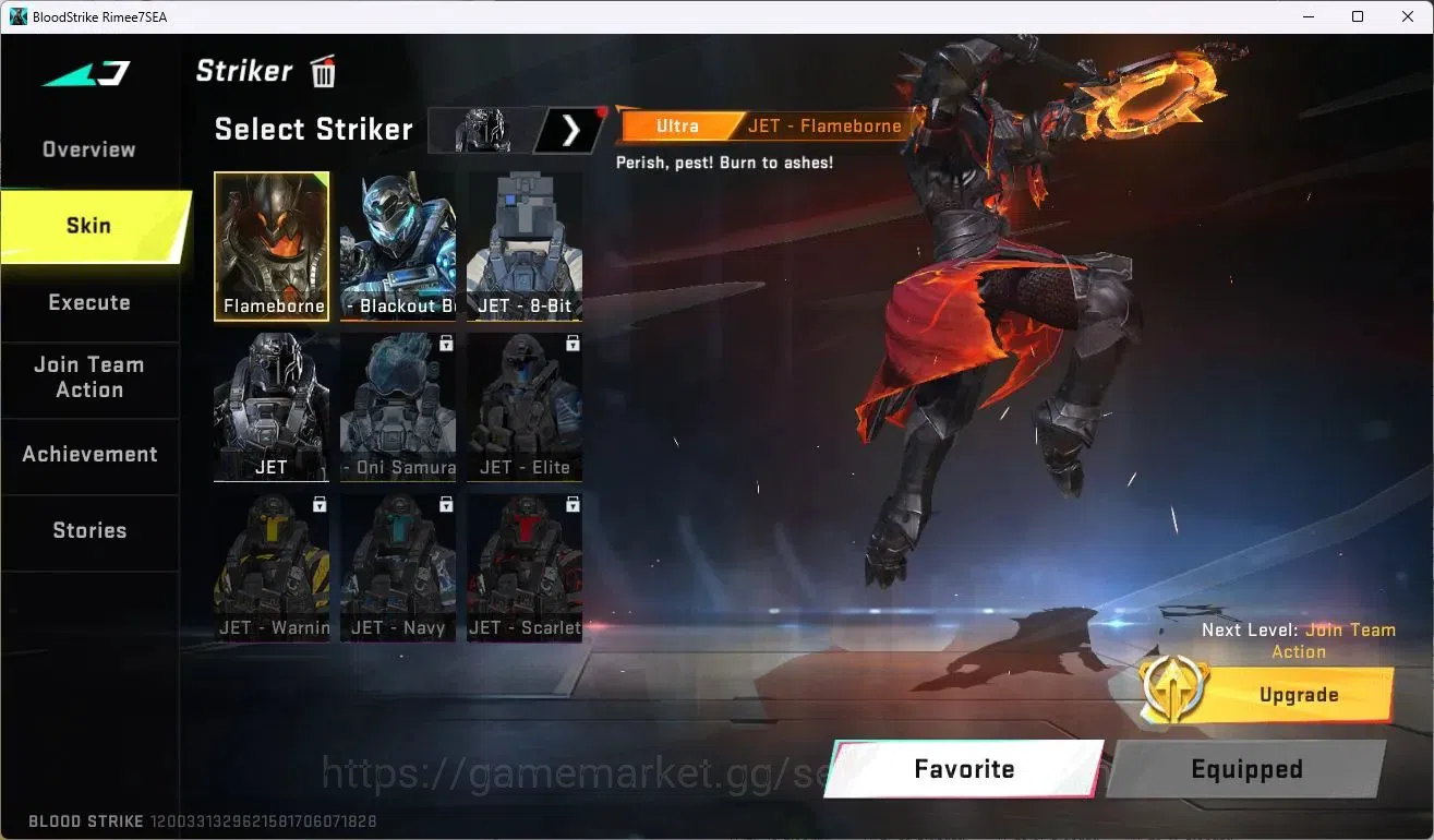 Blood Strike Accounts ASIA | 1 EVO: FAL| 1 ETERNAL | 2 AOT Guns | 1 7DS image 15