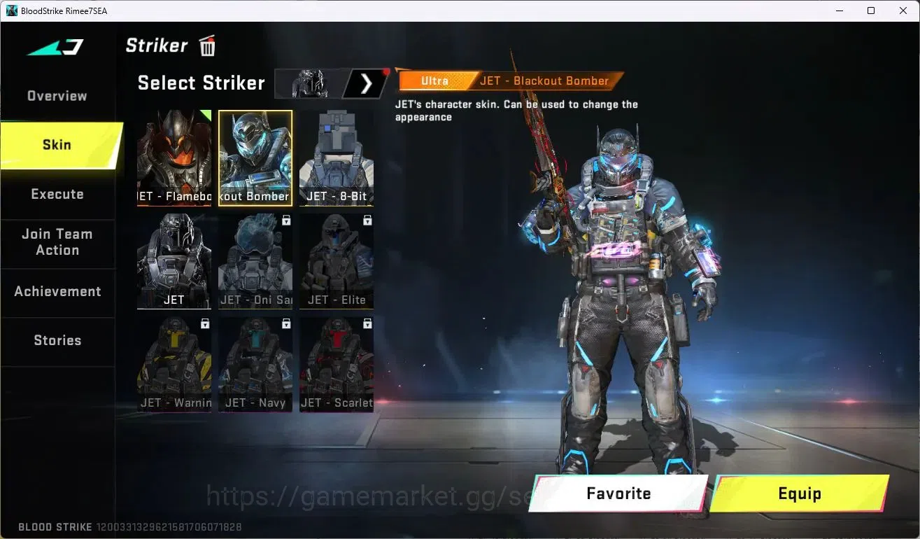 Blood Strike Accounts ASIA | 1 EVO: FAL| 1 ETERNAL | 2 AOT Guns | 1 7DS image 16