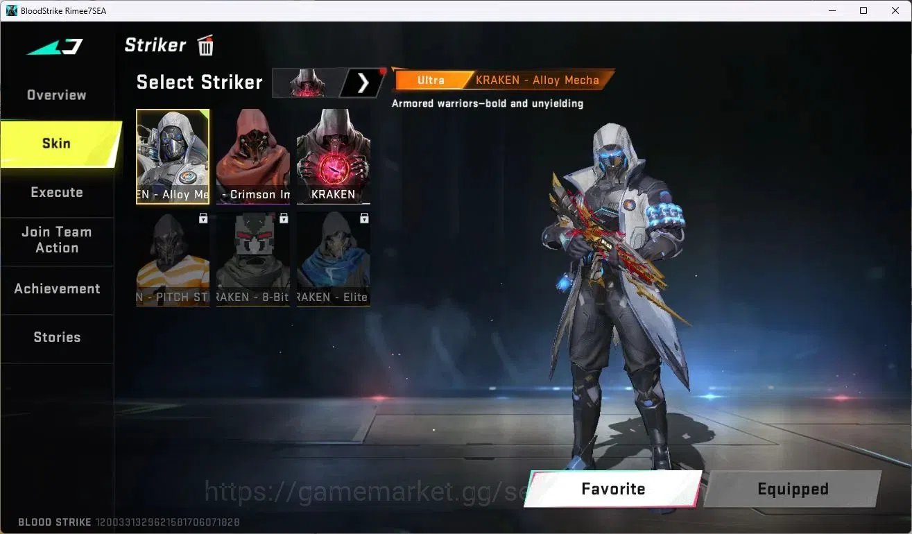 Blood Strike Accounts ASIA | 1 EVO: FAL| 1 ETERNAL | 2 AOT Guns | 1 7DS image 19