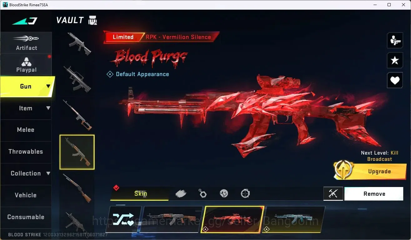 Blood Strike Accounts ASIA | 1 EVO: FAL| 1 ETERNAL | 2 AOT Guns | 1 7DS image 8