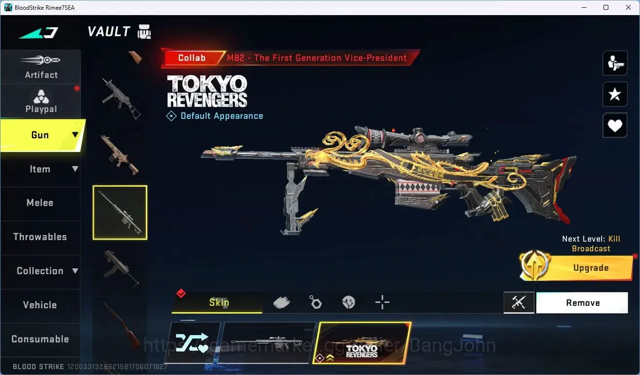 Blood Strike Accounts ASIA | 1 EVO: FAL| 1 ETERNAL | 2 AOT Guns | 1 7DS image 9