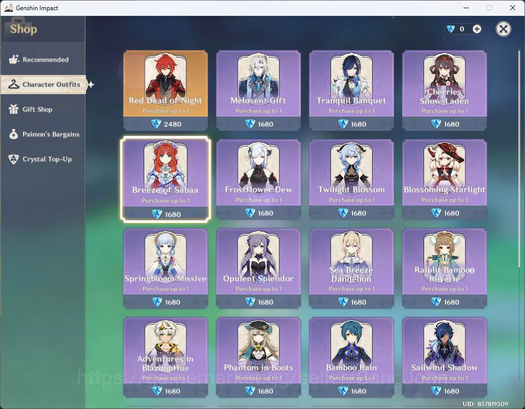 Genshin Impact Accounts ASIA|AR 57|10 limit+2sign|Zibai,Linnea,Xilonen+sig image 3