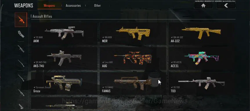 Arena Breakout Accounts MOBILE Lv30|SV 14M|CV 13M| VSS Squire | Groza Cere image 8