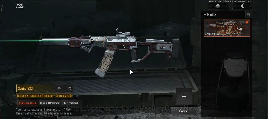 Arena Breakout Accounts MOBILE Lv30|SV 14M|CV 13M| VSS Squire | Groza Cere image 9