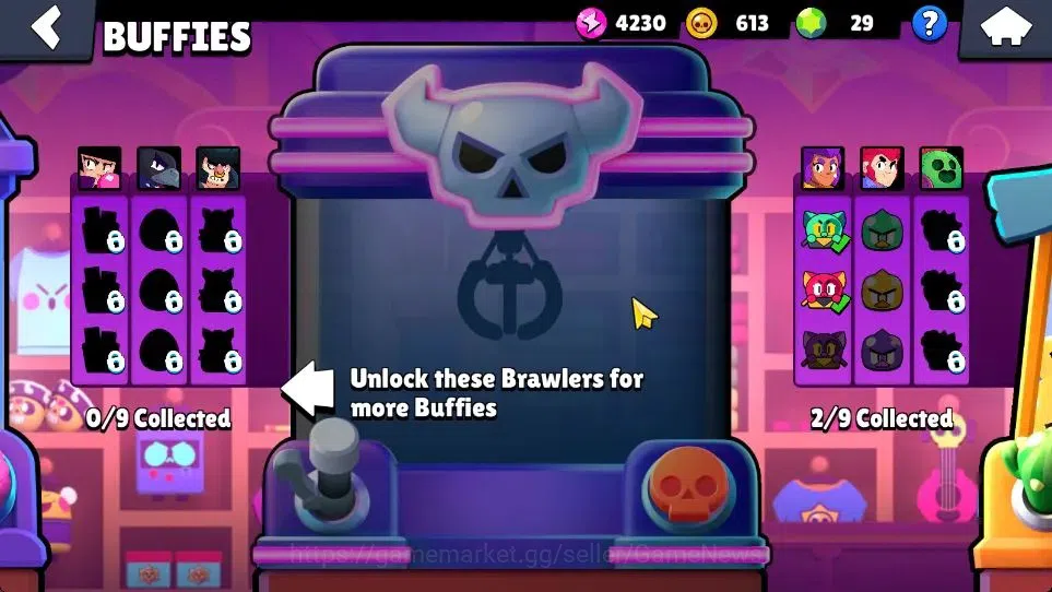 Brawl Stars Accounts 1088 Trophy|21K Bling|20 Brawlers 3 Max Lvl (Shelly,Stu,Sam)|16 Skin|1 Legend Skins [Tusked Nita] 3 14