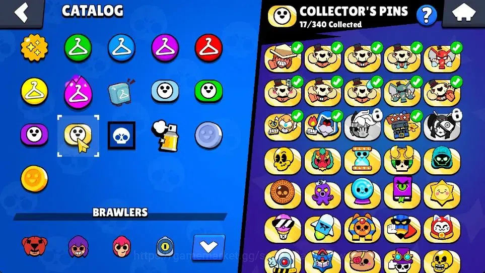 Brawl Stars Accounts 1088 Trophy|21K Bling|20 Brawlers 3 Max Lvl (Shelly,Stu,Sam)|16 Skin|1 Legend Skins [Tusked Nita] 3 17