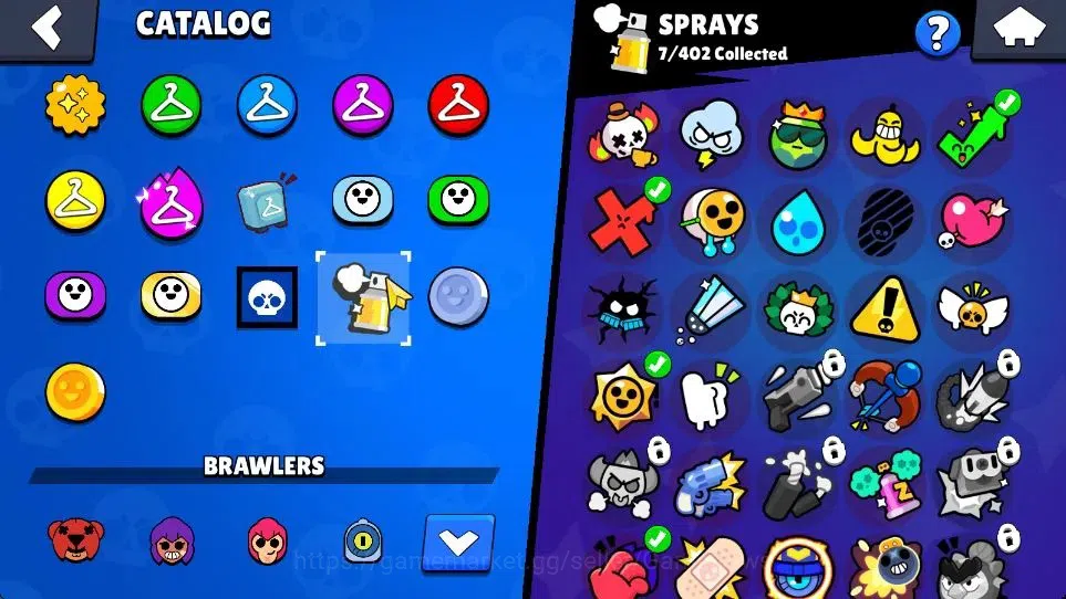 Brawl Stars Accounts 1088 Trophy|21K Bling|20 Brawlers 3 Max Lvl (Shelly,Stu,Sam)|16 Skin|1 Legend Skins [Tusked Nita] 3 19