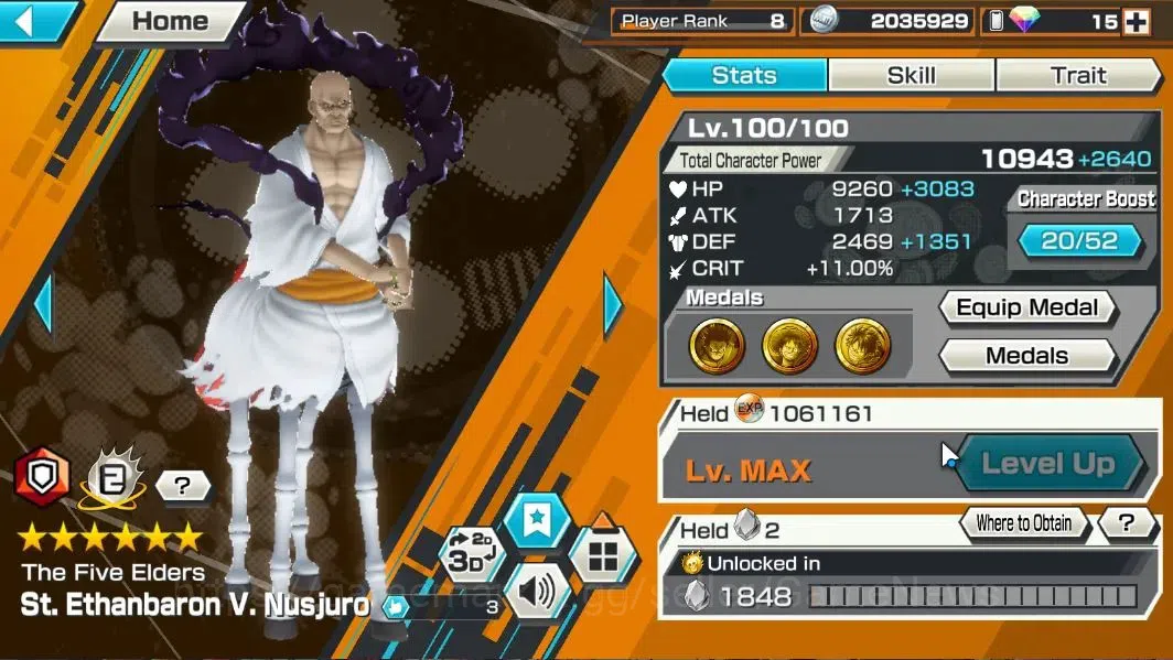 One Piece Bounty Rush Accounts Global|4EX 1MAX|T5E V.Nusjuro,TFE lUFFY,BMO Kaido, image 5