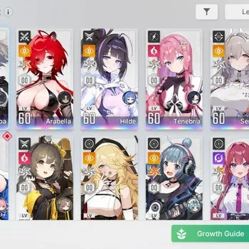 Chaos Zero Nightmare Accounts ASIA|Lv 56|13 SSR [Arabella M4+Sign,Tenebria M1,Orlea M1,Luke
