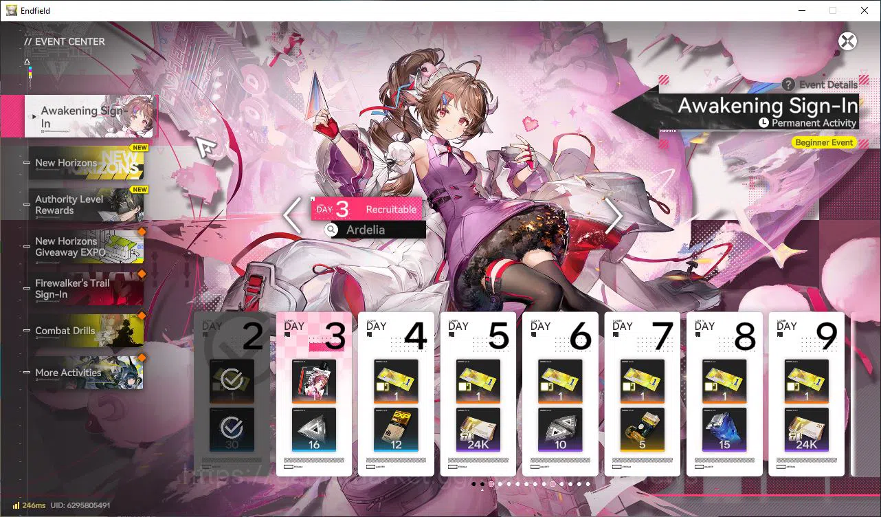 Arknights: Endfield Accounts NA/EU Lv2|Starter| Solo SSR Last Rite +6SR[Perlica image 14