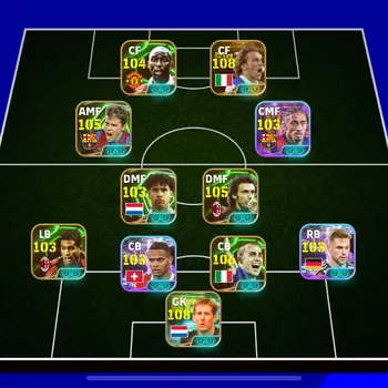 eFootball Accounts Legends & Iconic Players OVR 3251