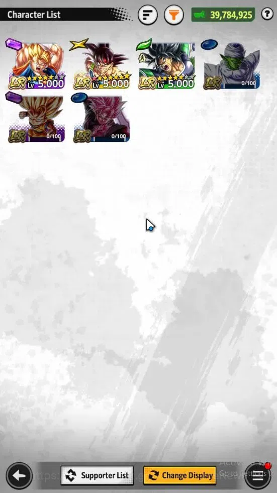 Dragon Ball Legends Accounts 39M Total Power|LV 149|6K Chrono|4 UL+3 LR+10 LL|S image 5