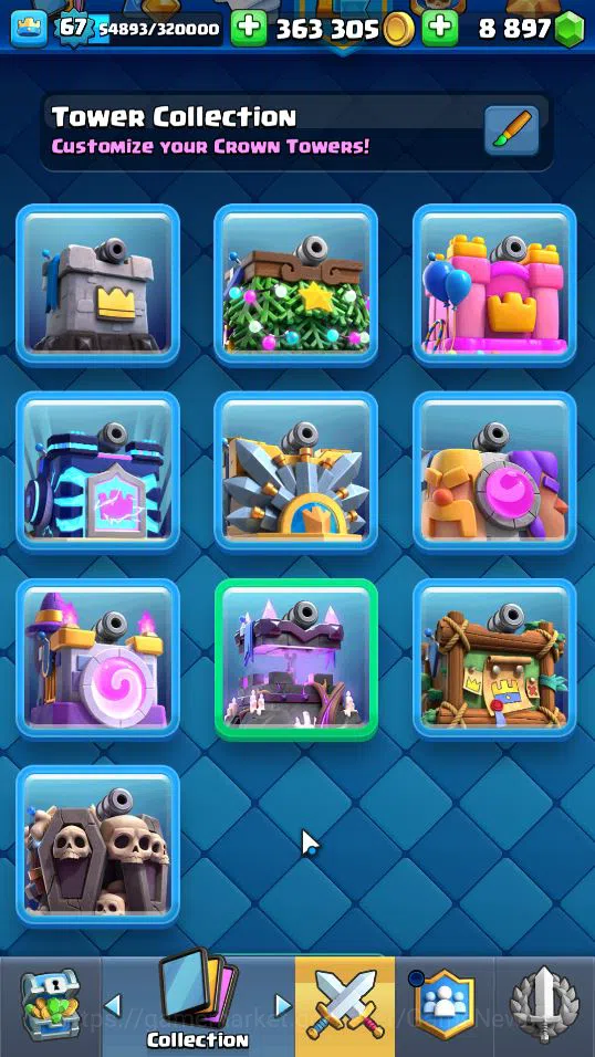 Clash Royale Accounts Lv 67|Trophy 10457|KTL 15|Total Card 121|3 Hero 29 image 4