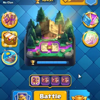 Clash Royale High-End Lv 67|Trophy 10457|KTL 15|Total Card 121|3 Hero 29 image 1