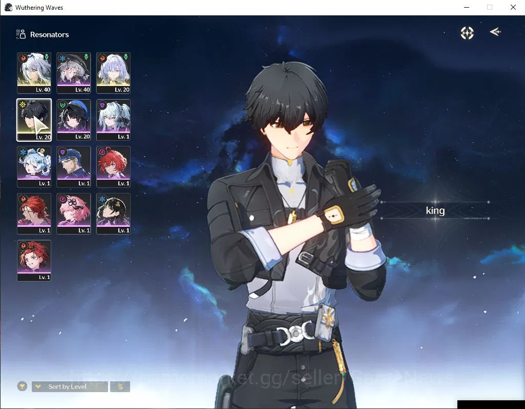 Wuthering Waves Accounts SEA|UL 20|Starter|2 Limited| [Galbrena]+Sign,Morny image 2