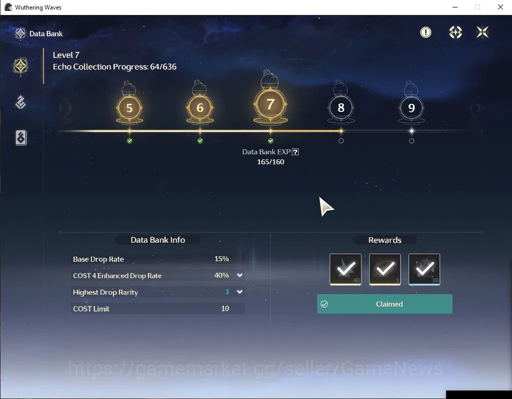 Wuthering Waves Accounts SEA|UL 20|Starter|2 Limited| [Galbrena]+Sign,Morny image 3
