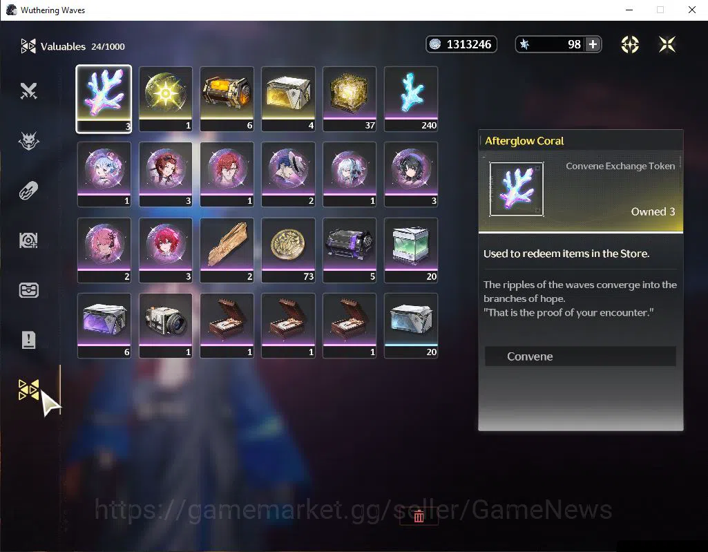 Wuthering Waves Accounts SEA|UL 20|Starter|2 Limited| [Galbrena]+Sign,Morny image 8