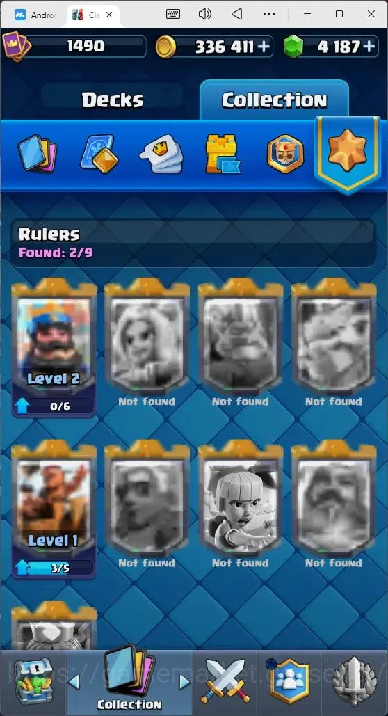 Clash Royale Accounts Mobile |Trophy 10962|8Max Hero Cards|14 EVO Cards| image 18