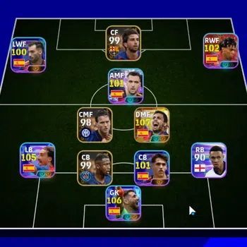 eFootball Accounts Others Android|Big Time Rodri 19 Jul '26|7 Show Time Unai Simon & Marc Cucurella Spain'26,Lamine