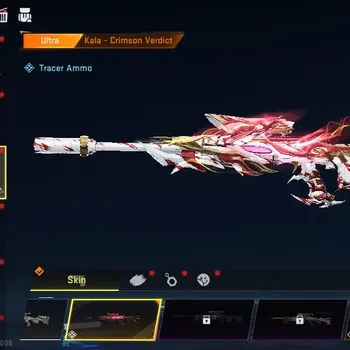 Blood Strike Accounts Others Asia|5 Ultra Kala Crimson Verdict Lv4,AR97 Bit Strike,FAL Luchador,Spike Twilight