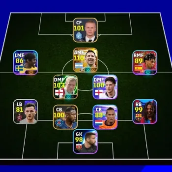 eFootball Accounts Legends & Iconic Players Android|PW 2915|New Lionel Messi Big T,Paul Scholes Epic,Lionel Messi Show