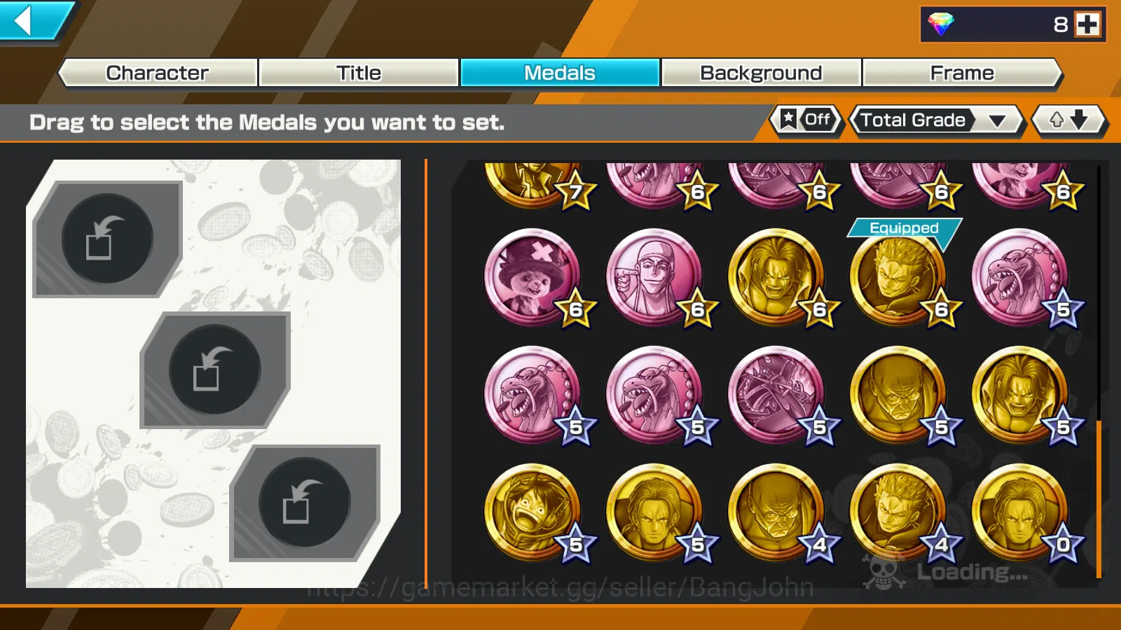 One Piece Bounty Rush Accounts Global | 3EX | 5elders Nusjuro,DP Shank,FR Shanks  image 3