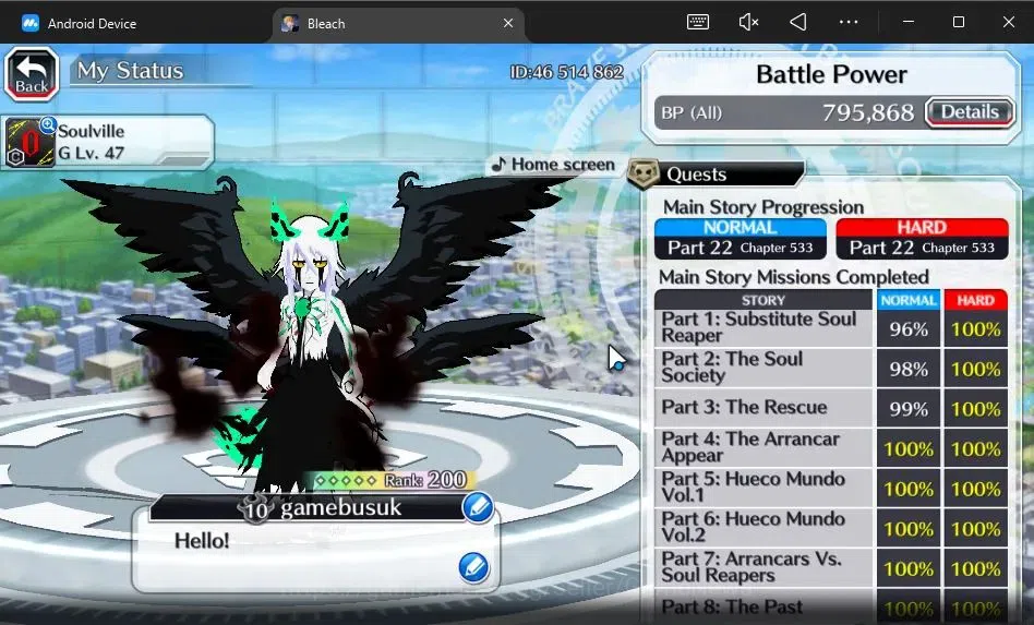 Bleach: Brave Souls Accounts [GLOBAL]52K Orb|2 New Ichigo Renewed,10th Anniv[Ru image 4