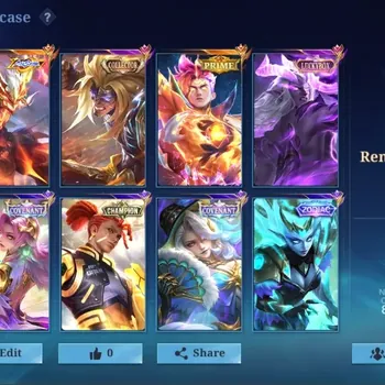 Mobile Legends: Bang Bang Accounts Collector Global|314Skin 134Hero|Renowned|AllStar Moskov|Collector Badang