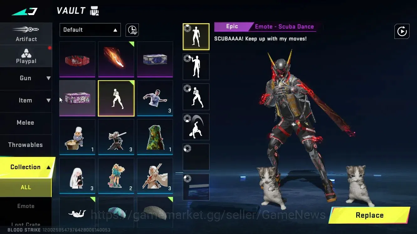 Blood Strike Accounts ASIA|ULTRA ETHAN(RaidMask+Pitch Strike)|Collab TOK image 20