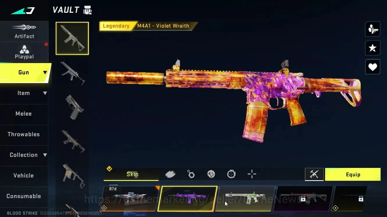 Blood Strike Accounts ASIA|ULTRA ETHAN(RaidMask+Pitch Strike)|Collab TOK image 7